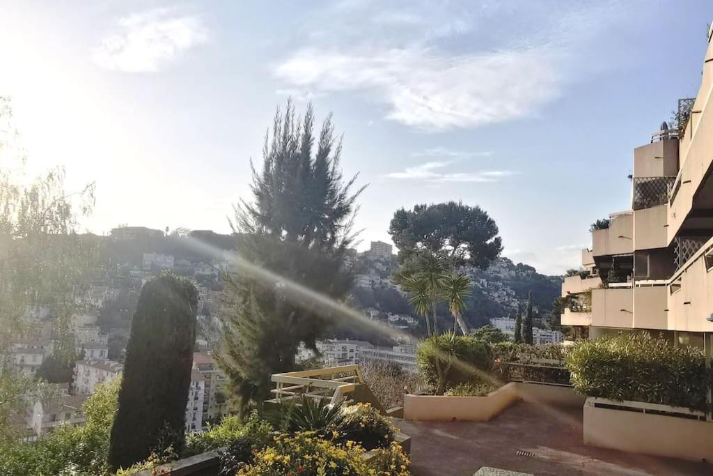 Appartement Nice Centre Vue Mer Avec Piscine Pour Famille, Couple D'Amis Pas De Groupes De Jeunes Autorises Bagian luar foto