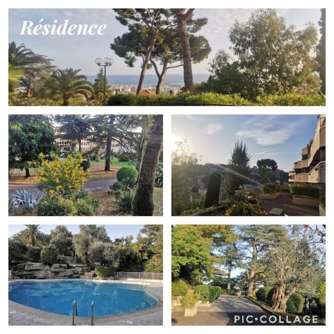 Appartement Nice Centre Vue Mer Avec Piscine Pour Famille, Couple D'Amis Pas De Groupes De Jeunes Autorises Bagian luar foto